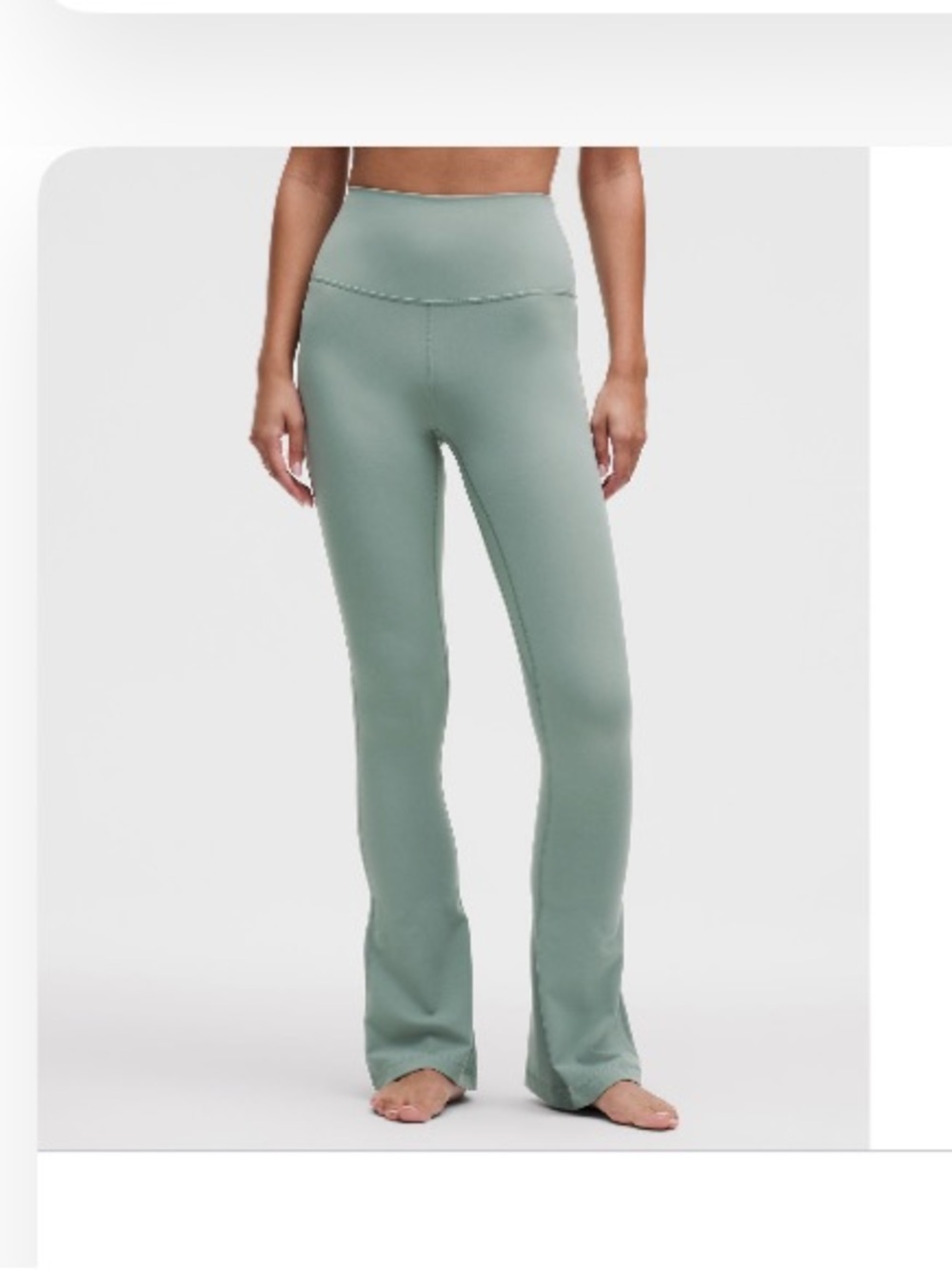 lululemon Align™ High-Rise Mini-Flare *Short Pant in Crater Blue